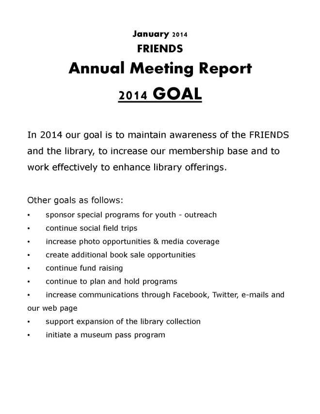 FRIENDS 2014 Goals and Accomplishments_Page_1