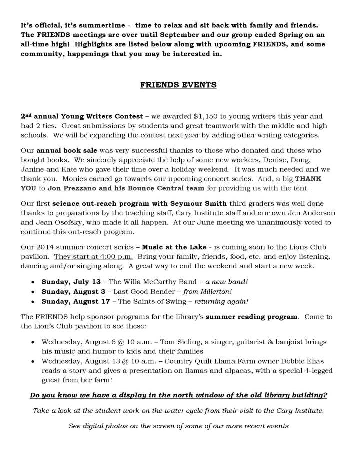 FRIENDS June2014 newsletter_Page_1