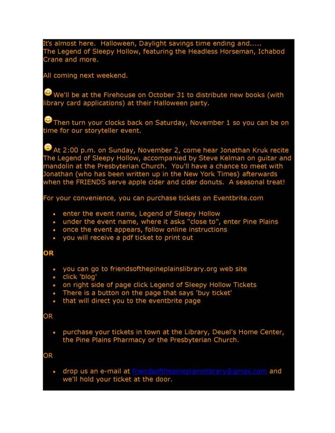 FRIENDS halloween weekend events 2014_Page_1