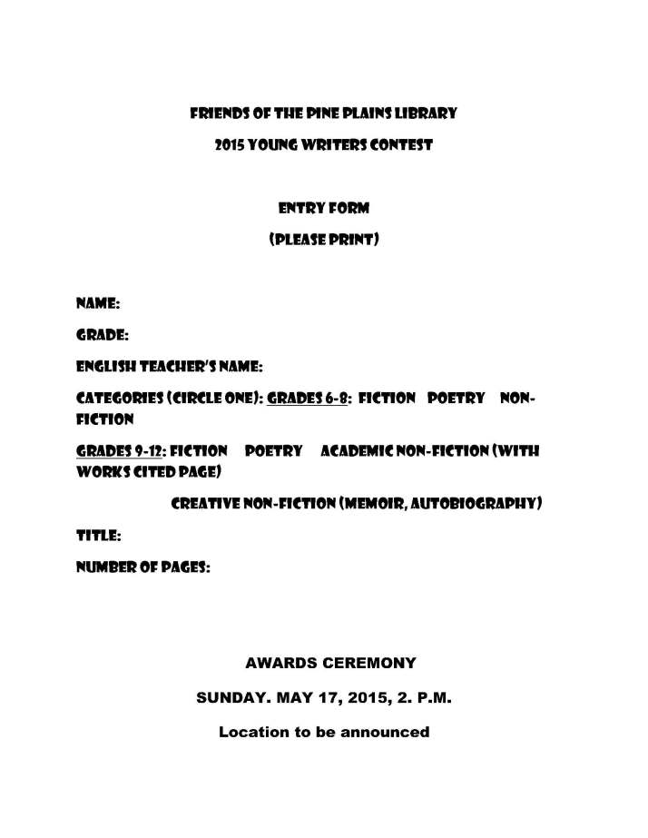 2015 Young Writers Contest Rules and Entry Form_Page_2