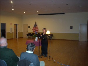 Darrah Cloud, mentor and organizer of the group.