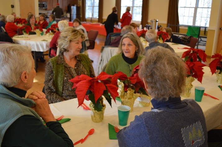 Good friends and good conversation.