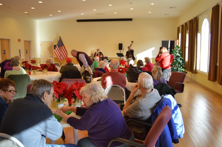 waiting for the concert